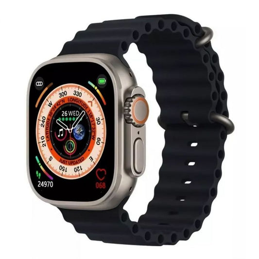 Smartwatch Ultra Pro con 2 correas ( azul + negro )